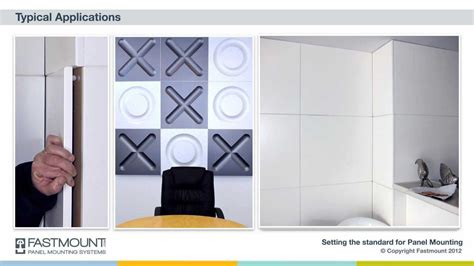 How to mount removable wall panels Guide 6: Fastmount LP .